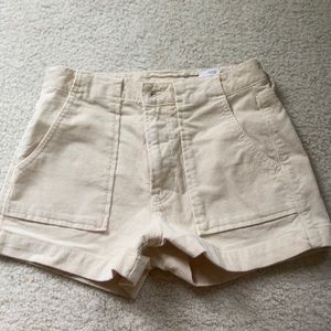 American Eagle High Waisted Corduroy Shorts